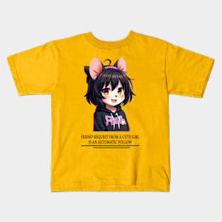 Cute Girl Kids T-Shirt